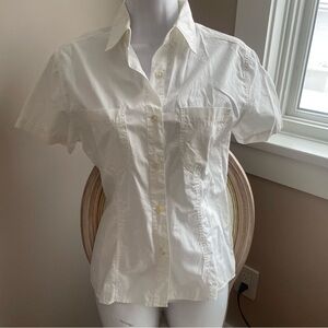 FENDISSIME vintage white cotton shirt